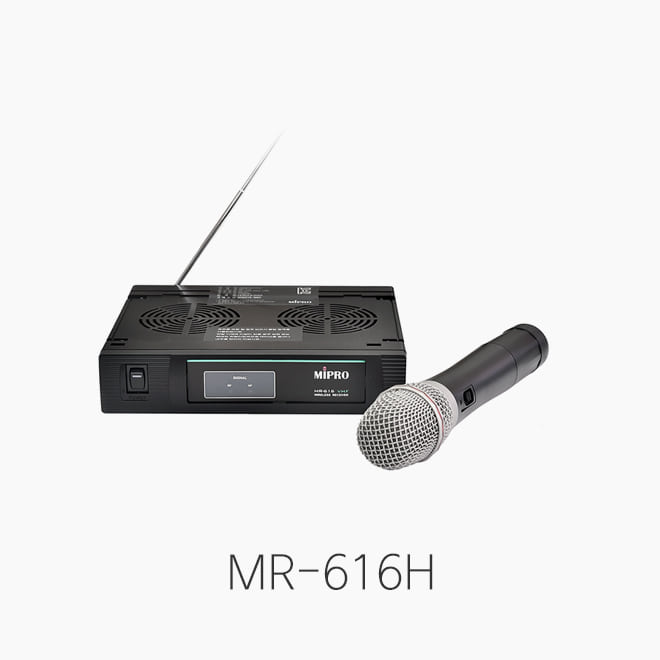 [MIPRO] MR-616H 무선 핸드마이크 시스템