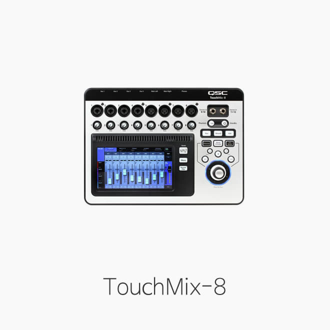 QSC TouchMix-8 컴팩트 디지털 믹서