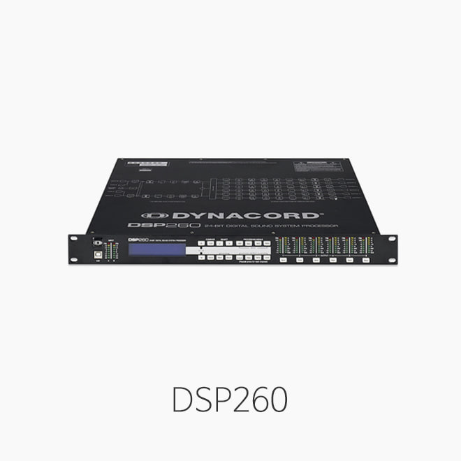 [DYNACORD] 다이나코드 DSP260, 디지털 사운드 프로세서