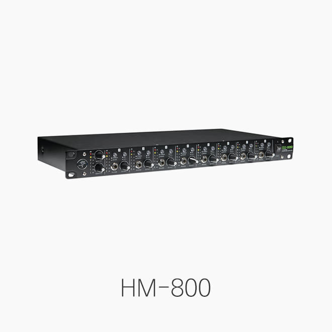 [MACKIE] HM-800, 헤드폰 앰프