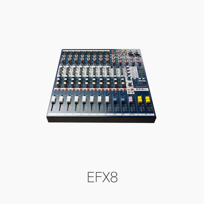 [Soundcraft] 사운드크래프트 EFX8 오디오 믹서