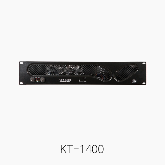 [LEEM] KT-1400 파워 앰프/ 출력 2*1400W 8Ω