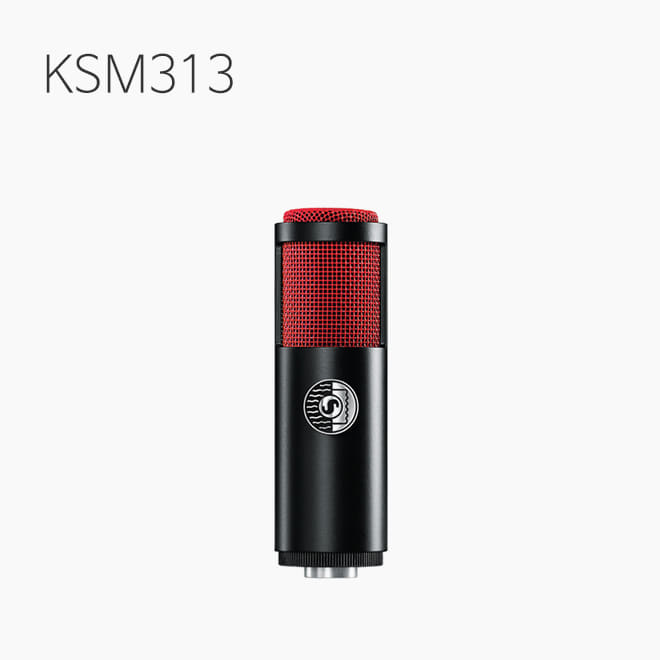 [SHURE] KSM313, Dual_Voice 리본마이크