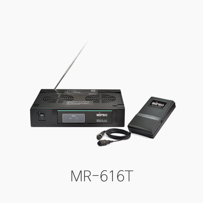 [MIPRO] MR-616T 무선 핀마이크 시스템