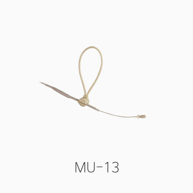[MIPRO] MU-13, 소형 이어셋 마이크/ 생활방수/ 살색