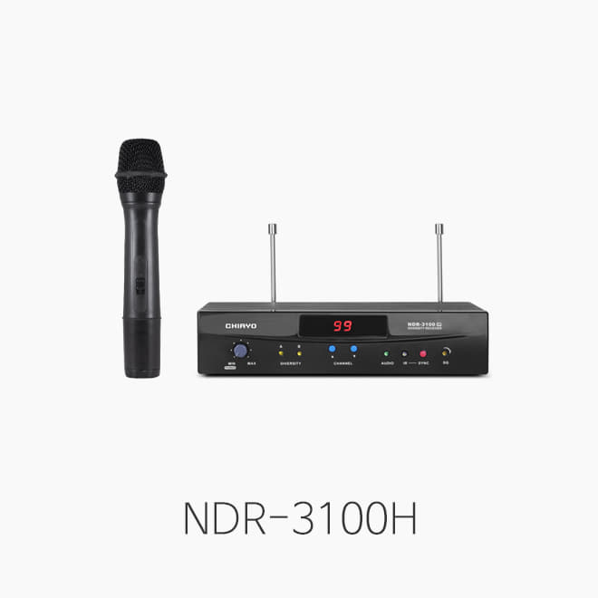 [CHIAYO] NDR-3100H 무선 핸드마이크 시스템