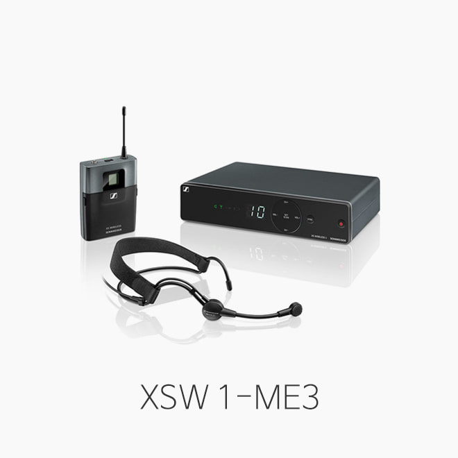 [젠하이저] XSW1-ME3 무선 헤드셋마이크 시스템