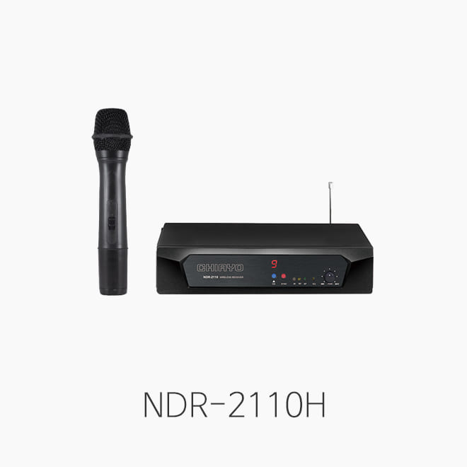 [CHIAYO] NDR-2110H 무선 핸드마이크 시스템