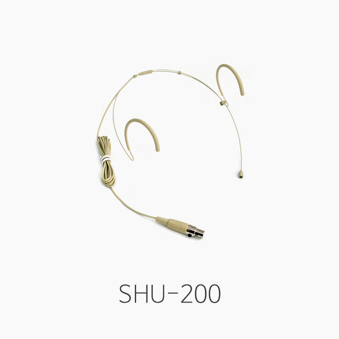 SHU-200, SHURE 무선용 헤드셋마이크