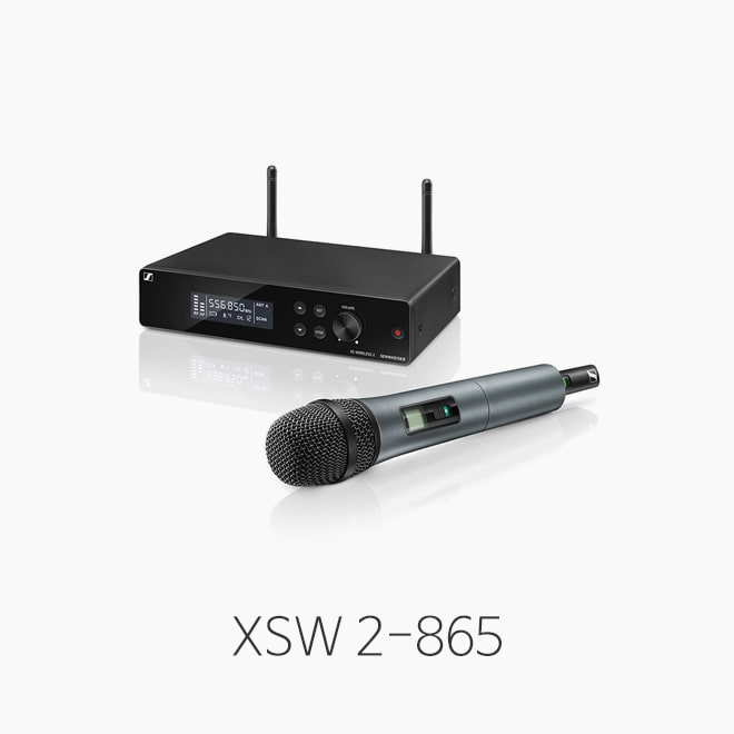 [젠하이저] XSW2-865 무선 핸드마이크 시스템