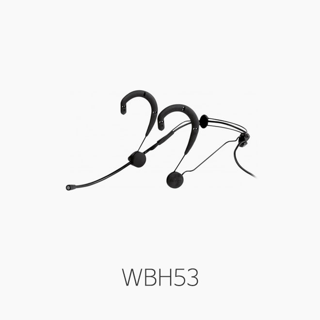 [SHURE] WBH53, 헤드셋 보컬 마이크/ TA4F 커넥터 내장