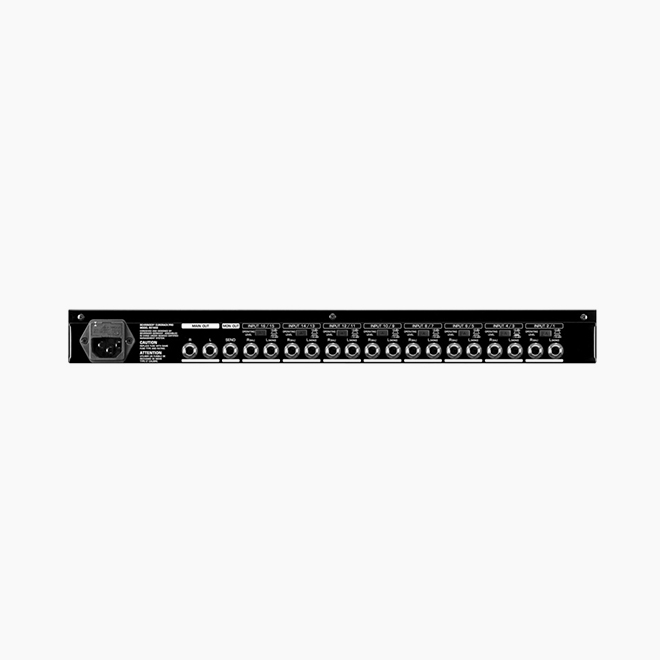 [베링거] RX1602, 16채널 라인믹서/ 프로페셔널 저소음