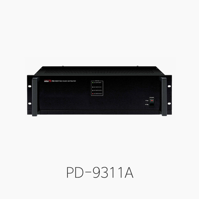 [인터엠] PD-9311A, 전원분배기/ 연동 AC OUTLET 9대 연결/ 비연동 AC OUTLET 2대 연결 (PD9311A/PD9311)