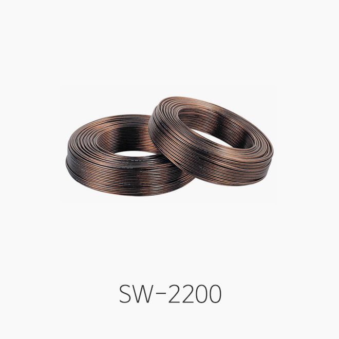[인터엠] SW-2200, 스피커 케이블/ 투명30심/ 판매단위 100M (SW2200)