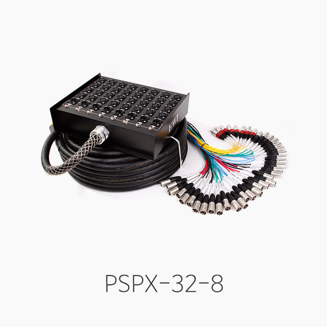 [EWI] PSPX-32-8 / 30, 45M / 32CH 8RETURN 멀티케이블 완제품 / 스네이크 케이블 XLR 32CH / XLR/PHONE 8 RETURN