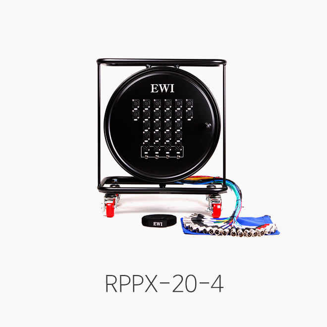 [EWI] RPPX-20-4 / 30, 45, 60M / 20채널 멀티릴 스네이크 케이블/ 리턴 4채널 병렬연결