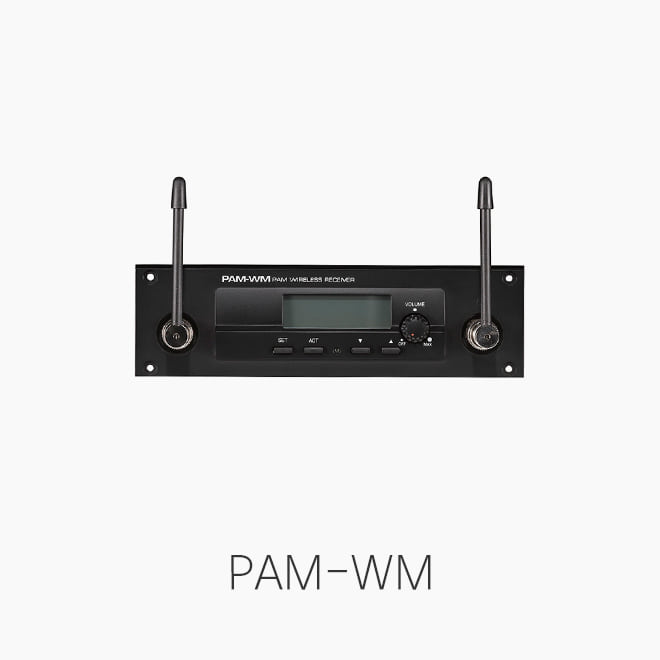 [인터엠] PAM-WM 소스 모듈/ 무선마이크 수신기