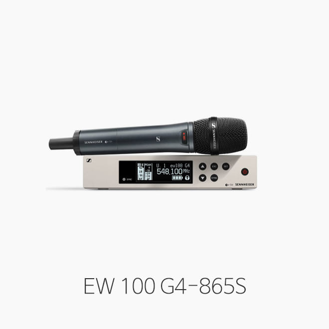[젠하이저] EW100 G4-865S 무선마이크 시스템