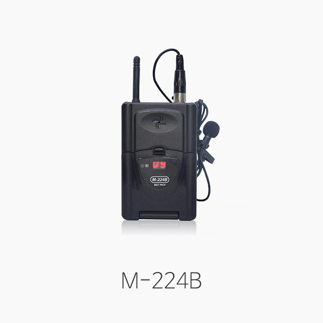 [VicBoss] M-224B 무선 핸드마이크/ 밸트팩 송신기