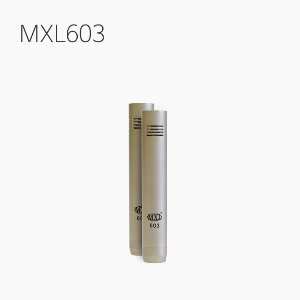 [MXL] MXL603, 악기용 콘덴서마이크/쇽마운트,알루미늄케이스 포함 (MXL-603)