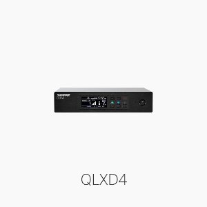 [SHURE] QLXD4, 최고급 디지털 무선수신기