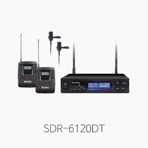 [CHIAYO] SDR-6120DT 2채널 무선 벨트팩 송신기 시스템