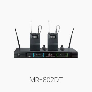 [MIPRO] MR-802DT, 2채널 무선핀마이크 시스템/ 900MHz 대역