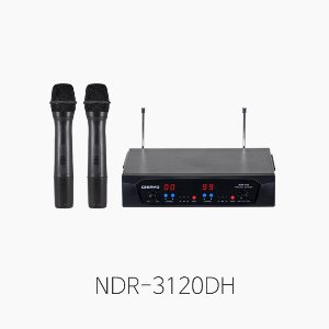 [CHIAYO] NDR-3120DH 2채널 무선 핸드마이크 시스템