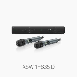 [젠하이저] XSW1-835 DUAL /무선 핸드마이크 시스템/ 2채널