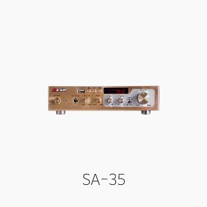 [SAGA] SA-35/SA35 USB, 미니 스테레오 믹싱앰프/ USB 지원/ 출력 25W+25W