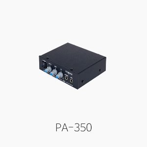 [MPA] PA-350/PA350, 소형 모노앰프/ 마이크1 AUX1 입력/ PA350