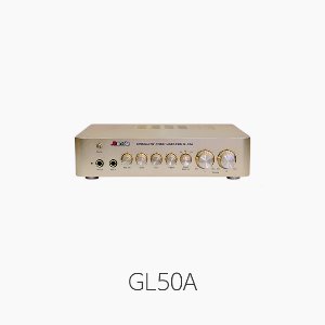 [SAGA] GL50A/GL-50A, 미니 스테레오 믹싱앰프/ 출력 40W+40W 8Ω