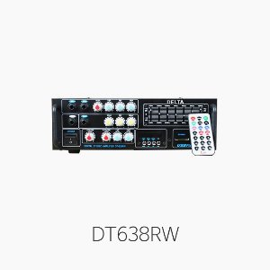 [DK SOUND] DT638RW/DT-638RW, 스테레오 미니앰프/ 50W+50W/ USB SD FM수신 컴팩트앰프