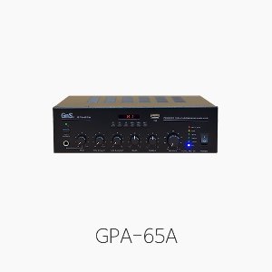 [GNS] GPA-65A 컴팩트 PA 믹싱앰프/ USB 플레이어 내장