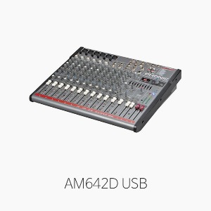 [PHONIC] AM642D USB/ DSP 장착/ USB 인터페이스 믹싱콘솔