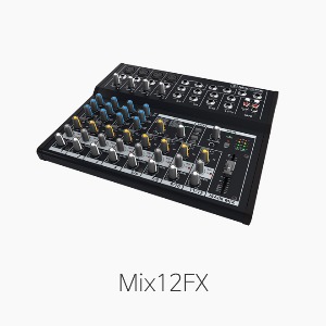 [MACKIE] Mix12FX, 12채널 컴팩트 믹서/ 이팩터 내장