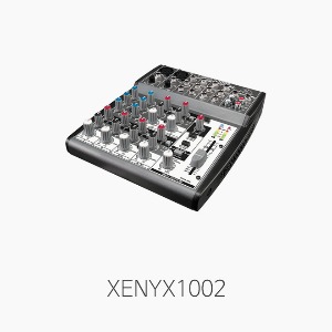 [베링거] XENYX1002, 콤팩트 오디오믹서/ 마이크 2채널 입력/ 스테레오 4채널 입력 (XENYX 1002)