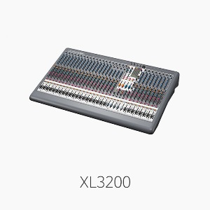 [베링거] XL3200, 오디오믹서/ 마이크 28채널 입력/ 스테레오 4채널 입력(마이크4채널포함)/ 채널당 6개의 Aux send 출력