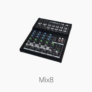 [MACKIE] Mix8, 8채널 컴팩트 믹서