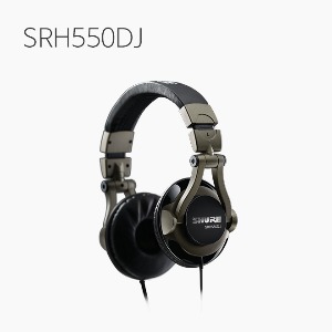 [SHURE] SRH550DJ, DJ 및 개인음악감상용 헤드폰/ 밀폐형