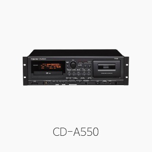 [TASCAM] CD-A550, 카셋트 CD MP3 콤보플레이어