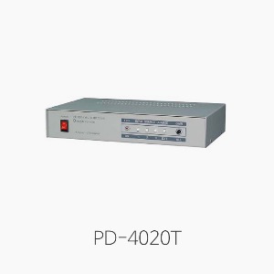[PRODIA] PD-4020T, 영상 4입력 20분배기