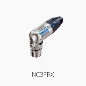 [뉴트릭] NC3FRX, ㄱ자 XLR 커넥터/ 케이블용(암)