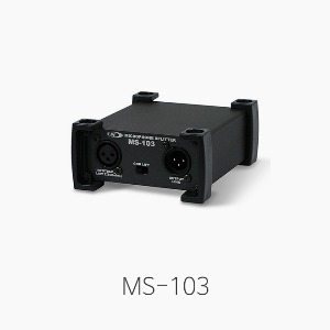 [E&amp;W] MS-103, 마이크 분배기/ 1IN 3 OUT