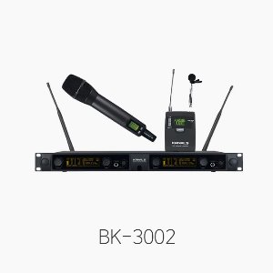 [KANALS] BK-3002, 2채널 무선마이크 시스템