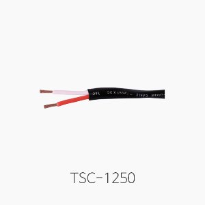 [E&amp;W] TSC-1250, 설치용 스피커케이블/ 50P 1.25mm * 2C/ (판매단위 200M 롤)
