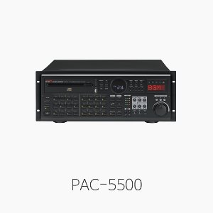 [인터엠] PAC-5500  디지털 PA 콤비네이션 앰프/ 자동화재경보방송/ 이원화방송구현/ 정격출력 500W