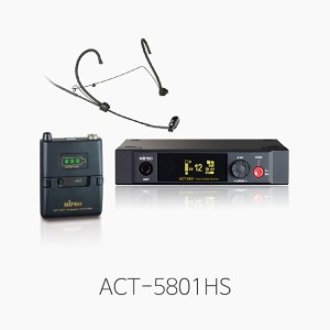 [MIPRO] ACT-5801HS 디지털 무선마이크 세트/ 5.8GHz