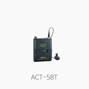 [MIPRO] ACT-58T 무선 벨트펙 핀드마이크/ 5.8GHz