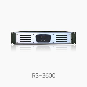 [REAL] RS-3600 프로페셔널 파워앰프/ 출력 2*1000W 8Ω
